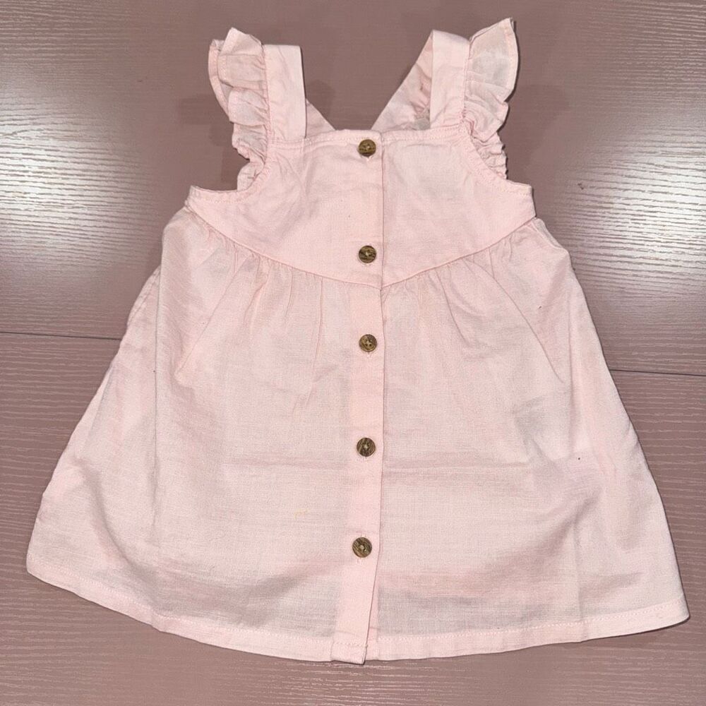 🏈 New H&M 4-6M Pink Dress